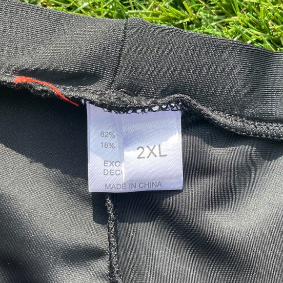 Cute Black Bikini Shorts Ladies Size 2XL - Picture 3 of 7